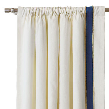 FILLY WHITE CURTAIN PANEL (L)