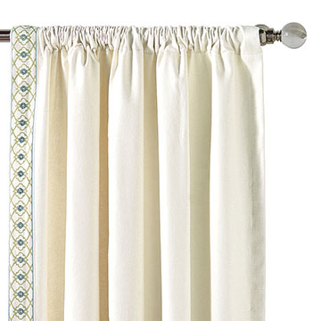 FILLY WHITE CURTAIN PANEL RIGHT
