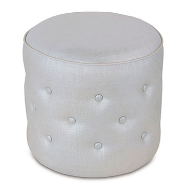 REFLECTION FROST TUFTED OTTOMAN