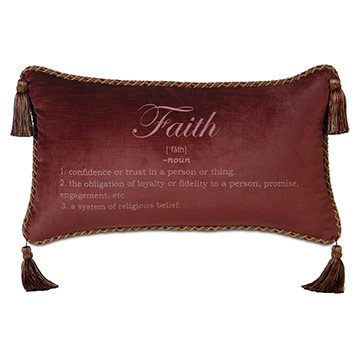 AVANT-GARDE PILLOW B (FAITH)