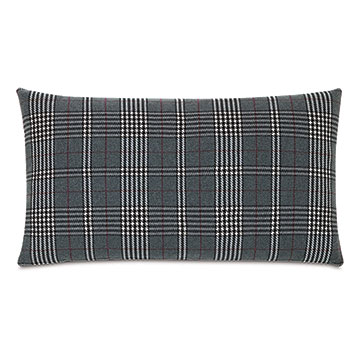 CONNERY PLAID DECORATIVE PILLOW