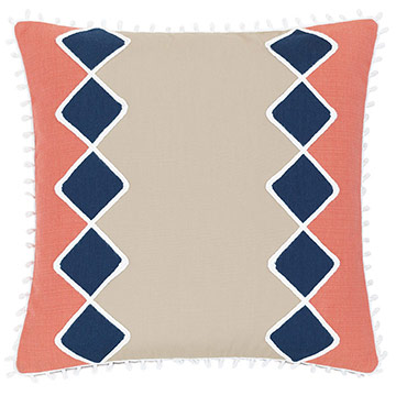 BLUE DIAMONDS OUTDOOR PILLOW