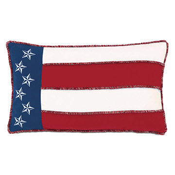 STAR-SPANGLED OUTDOOR PILLOW