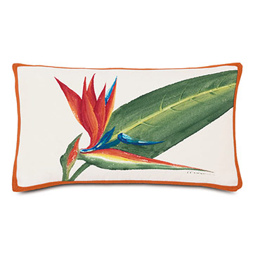 BIRD OF PARADISE OUTDOOR PILLOW