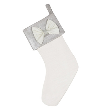 SILVER BOW STOCKING