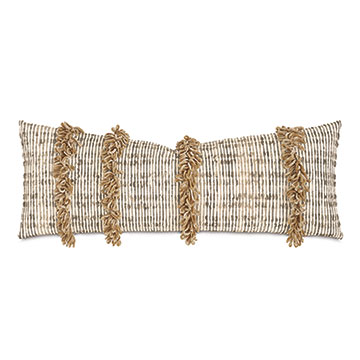 CABO LOOP FRINGE DECORATIVE PILLOW