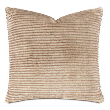 PARK CITY FAUX FUR DECORATIVE PILLOW