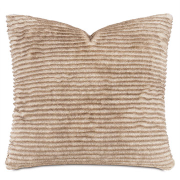 PARK CITY FAUX FUR DECORATIVE PILLOW