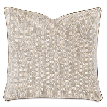 PARK CITY CHEVRON WEAVE DECORATIVE PILLOW