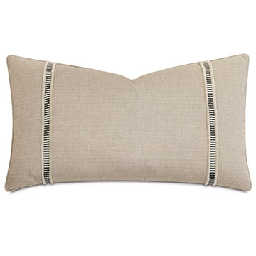 CARMEL TEXTURED BORDER KING SHAM