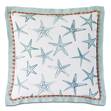 BIMINI FLANGE DECORATIVE PILLOW