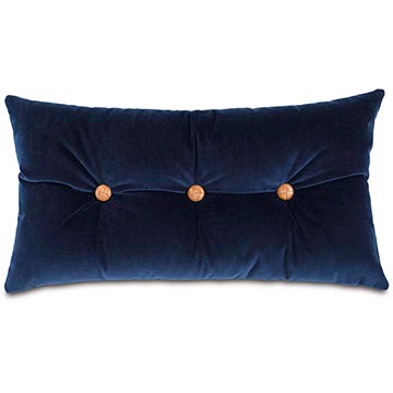 PLUSH NAVY BOLSTER