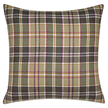 ELGIN OLIVE DECORATIVE PILLOW