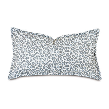 LIESL LEOPARD PRINT KING SHAM