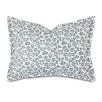 LIESL LEOPARD PRINT STANDARD SHAM