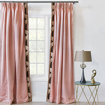 ARWEN EMBROIDERED CURTAIN PANEL LEFT