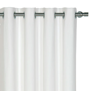 BREEZE WHITE CURTAIN PANEL