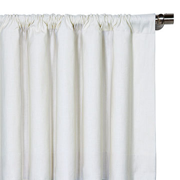 BREEZE WHITE CURTAIN PANEL