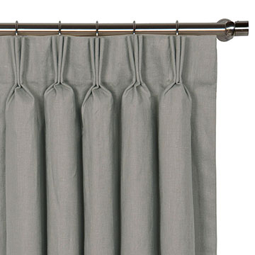 BREEZE SLATE CURTAIN PANEL