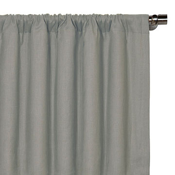 BREEZE SLATE CURTAIN PANEL