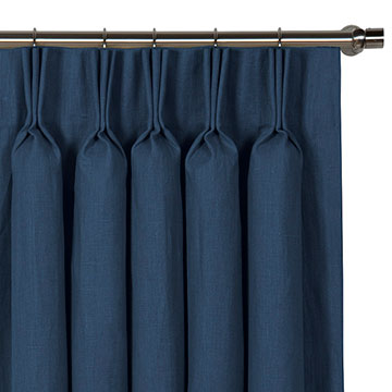 BREEZE INDIGO CURTAIN PANEL