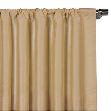 EDRIS GOLD CURTAIN PANEL