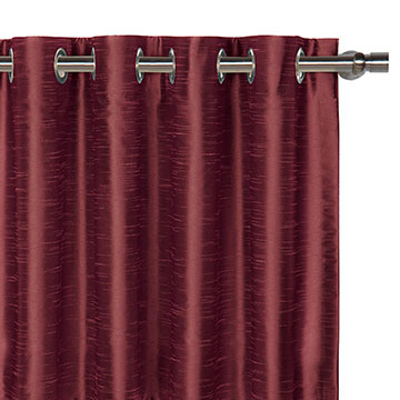 EDRIS CRANBERRY CURTAIN PANEL