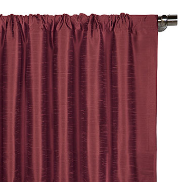 EDRIS CRANBERRY CURTAIN PANEL