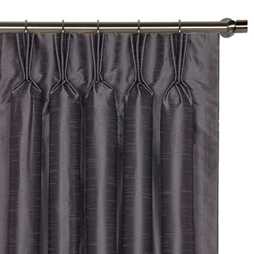 EDRIS CHARCOAL CURTAIN PANEL