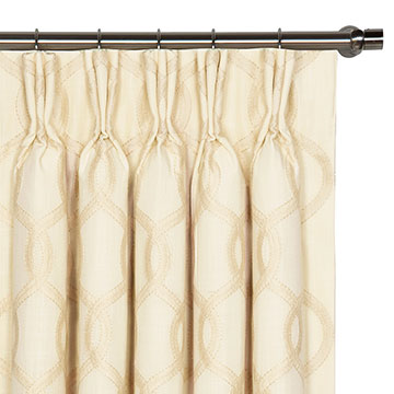 GRESHAM CREAM CURTAIN PANEL