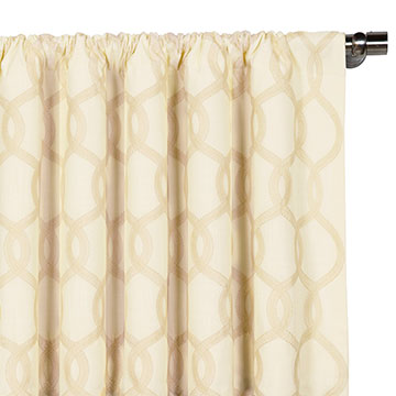 GRESHAM CREAM CURTAIN PANEL