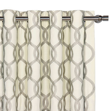 GRESHAM GRAY CURTAIN PANEL