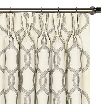 GRESHAM GRAY CURTAIN PANEL