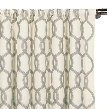 GRESHAM GRAY CURTAIN PANEL