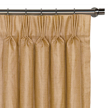 MERIDIAN CASHEW CURTAIN PANEL