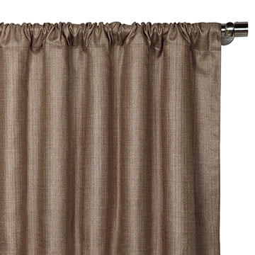 MERIDIAN MOCHA CURTAIN PANEL