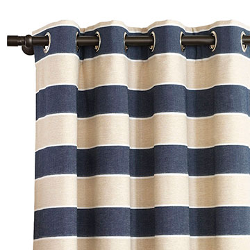 ABBOT INDIGO CURTAIN PANEL