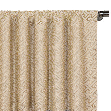 ROSCOE VANILLA CURTAIN PANEL