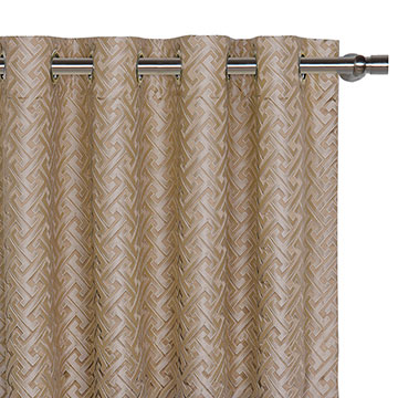 ROSCOE TAUPE CURTAIN PANEL