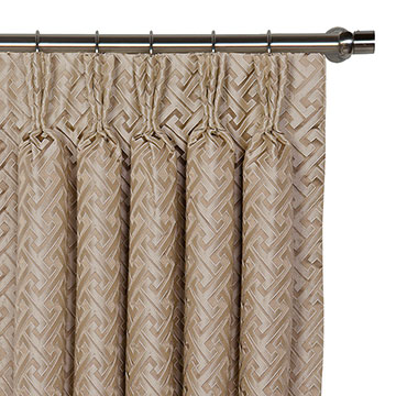 ROSCOE TAUPE CURTAIN PANEL