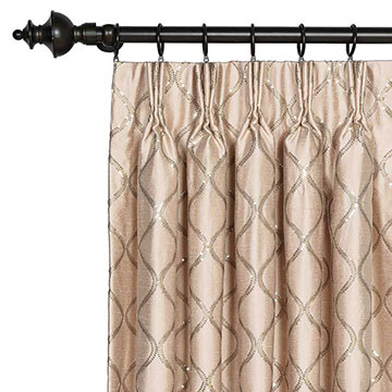 BARDOT BISQUE CURTAIN PANEL