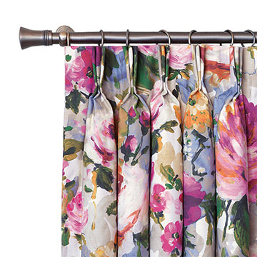 TRESCO BLOOM CURTAIN PANEL