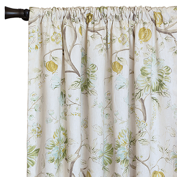 MAGNOLIA MINT CURTAIN PANEL