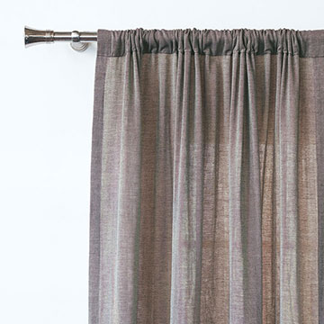 FOSSIL ROD POCKET CURTAIN PANEL