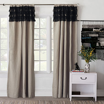 FREYA FRINGE CURTAIN PANEL