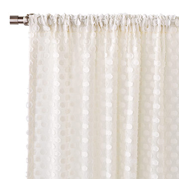 LILLA WHITE CURTAIN PANEL