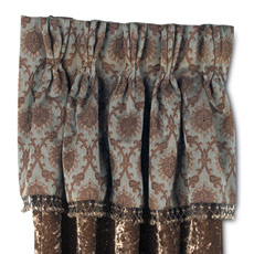 GLAMOUR MOCHA CURTAIN PANEL