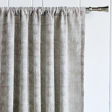 PERSEA BROKEN STRIPE CURTAIN PANEL