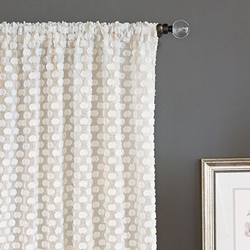 FELICITY FIL COUPE CURTAIN PANEL
