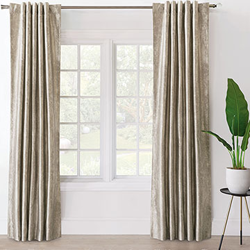 ALMA METALLIC CURTAIN PANEL